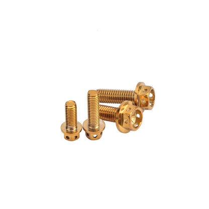 Tornillos Hexagonales de Acero Inoxidable 304 con Recubrimiento de Titanio - M4, M5, M6, M8, M10