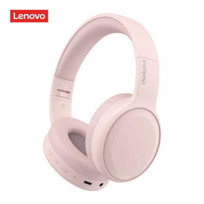 Auriculares Inalámbricos Bluetooth Lenovo TH30 con Micrófono, Earmuffs y Controles de Volumen para Deportes y Videojuegos