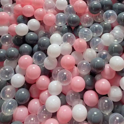 Bolas de Colores para Piscina y Juguetes de Bebé, Paquete de 100 Bolas de Océano para Juegos al Aire Libre y en Interiores