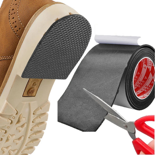 Parche Antideslizante para Suelas de Zapatos - Almohadillas de Goma Autoadhesivas para Cuidado de Tacones