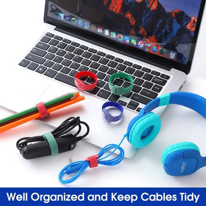 Organizador de Cables Kerokuru - Gestión de Cables, Enrollador y Protector de Cinta para Teléfonos y Accesorios