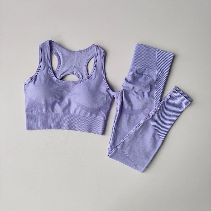 Conjunto de Top corto deportivo para mujer, camiseta sin mangas profesional para Fitness, sujetador a prueba de golpes para correr, traje de Yoga, parte de atrás bonita