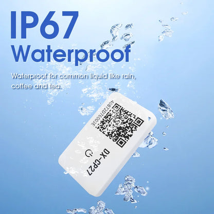 DX-Smart Wireless Eddystone Mini iBeacon Dialog 14531 BLE 5.1 Etiquetas Rastreador Ubicación Bluetooth Beacon IP67 Resistente al agua