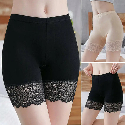 Shorts de Seguridad para Mujeres, Cintura Alta, Ropa Interior Casual y Transpirable, Sin Costuras para Uso Bajo Falda
