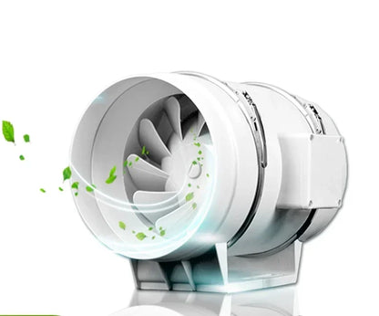 Ventilador Extractor Silencioso de 4/5/6 Pulgadas | Ventilador de Conducto para Baño y Cocina 220V