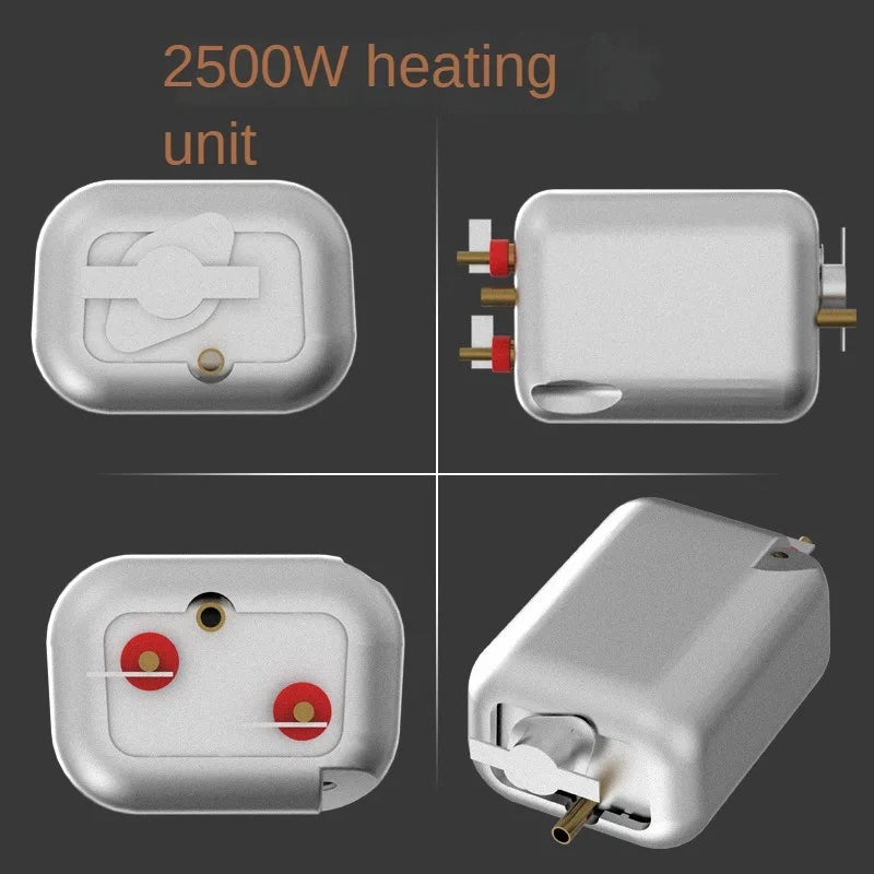 Limpiador de Vapor de Alta Temperatura - Esterilizador a Presión para Cocina, Automóviles y Hogar | 2500W, 900ml