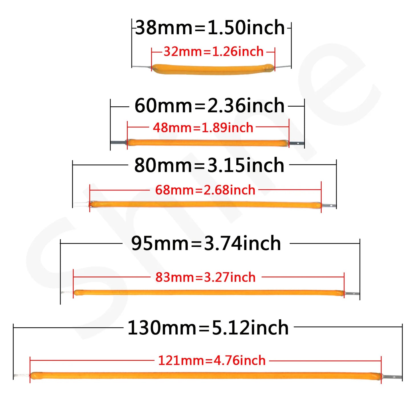 Filamento LED Flexible DC3V - Edison Bulb en Varios Tamaños y Colores