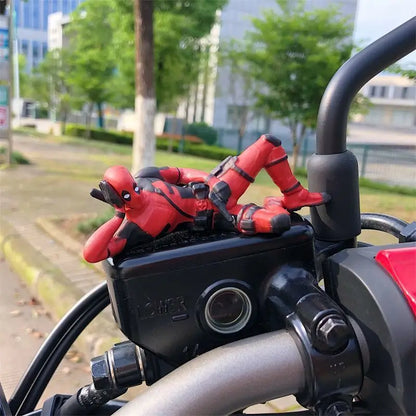 Figura de Acción de Deadpool - Adorno de Interior para Automóvil, Mini Figura de Colección
