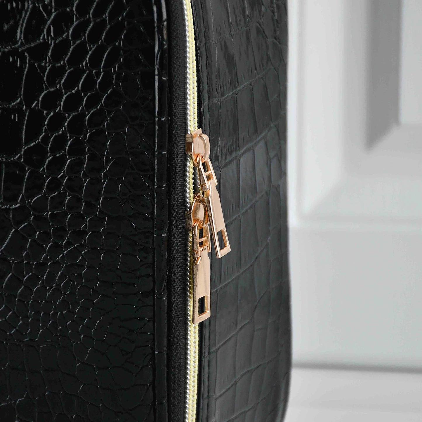 Neceser Multifuncional de Viaje para Mujeres - Estuche de Maquillaje Portátil de PU