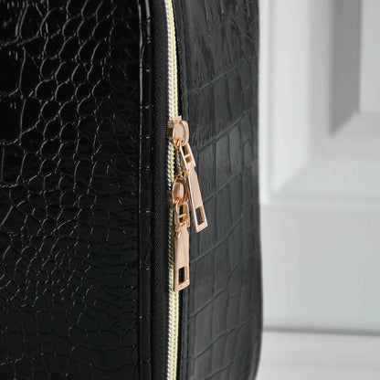 Neceser Multifuncional de Viaje para Mujeres - Estuche de Maquillaje Portátil de PU