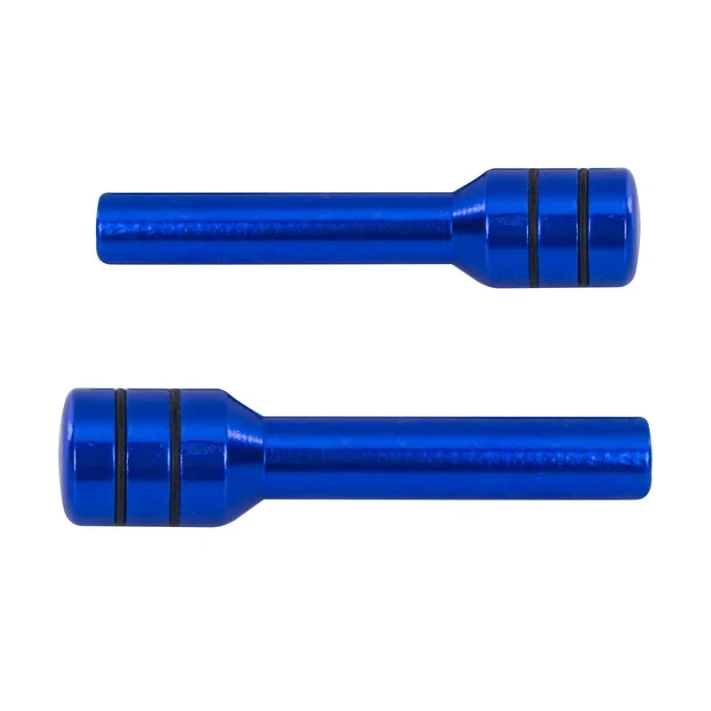 Juego de 2/4 Piezas de Cubiertas para Pasadores de Cerradura de Puerta de Coche, Aleación de Aluminio, Universales para Autos y Camiones, Compatible con Toyota