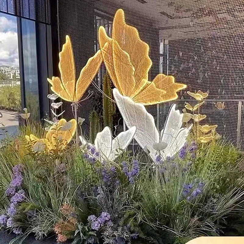 Decoración Colgante de Alas de Mariposa Brillantes para Navidad - Ideal para Bodas, Hoteles, Fiestas de Año Nuevo y Cumpleaños