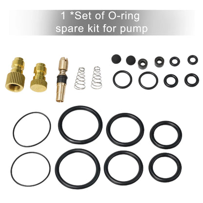 Kit de Repuestos para Compresores de Aire de Alta Presión PCP - Accesorios de Sellado de Bomba, Reparación con NBR y Cobre, 30MPa/300Bar/4500Psi