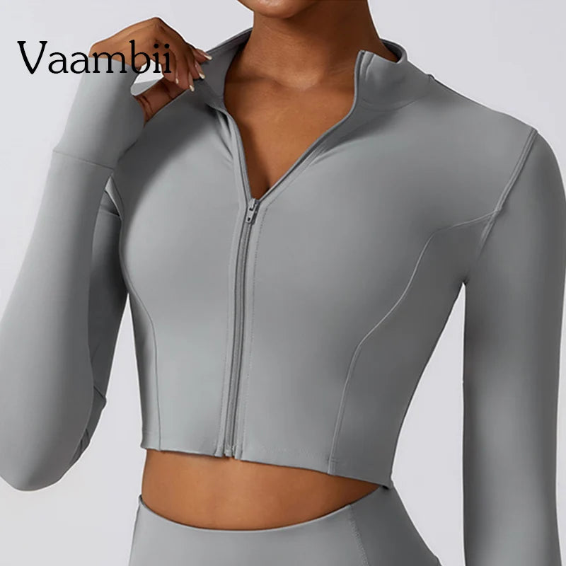 Top de Gimnasio con Cremallera para Mujer: Estilo Sexy y Transpirable