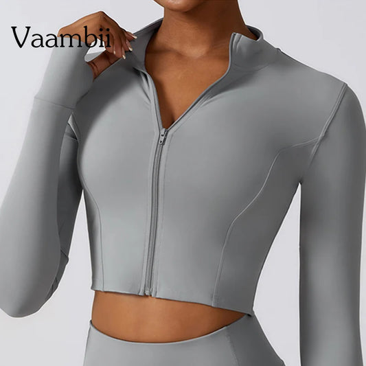 Top de Gimnasio con Cremallera para Mujer: Estilo Sexy y Transpirable