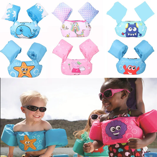 Baby Float Arm Sleeve Floating Ring - Chaleco de Seguridad para Niños, Dispositivo de Flotación para Aprender a Nadar, Armbands para Piscina