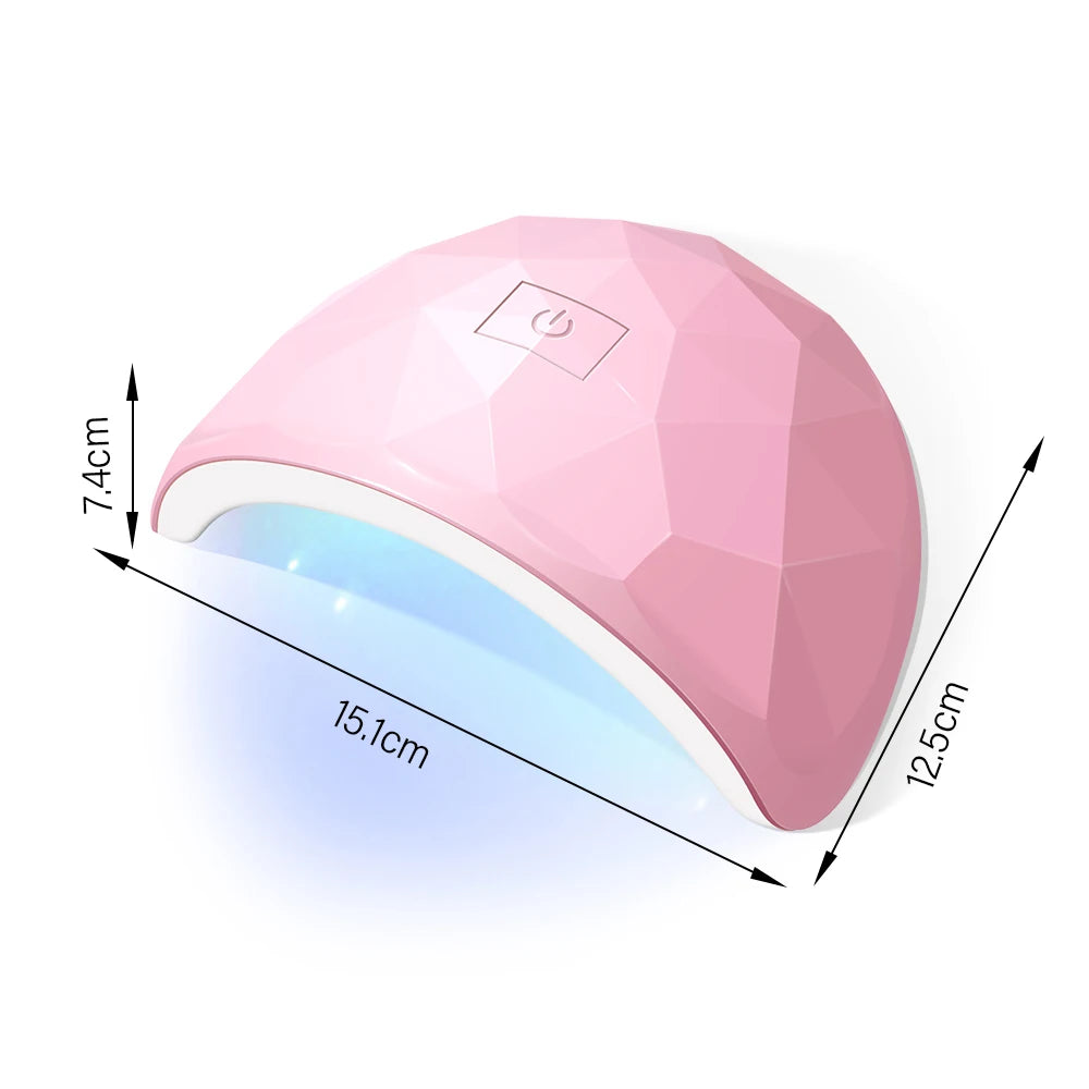 Lámpara Led Uv multifuncional para uñas, lámpara de secado de uñas, accesorios y herramientas profesionales