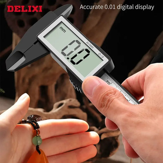 Calibrador Vernier Electrónico Digital de 150mm con Precisión de 0.01mm: Herramienta de Medición Micrométrica para Mediciones Exactas