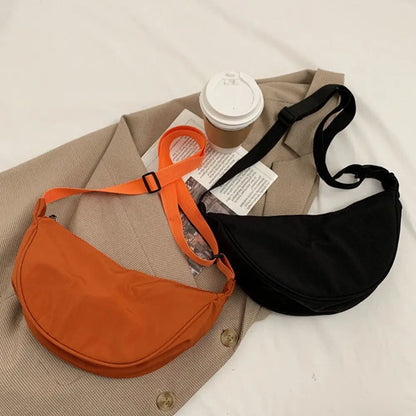 Bolso Casual de Nylon para Mujer: Hobo, Crossbody y Bandolera