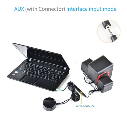 Controlador de Volumen de Audio con Cable Aux de 3.5mm, Ajuste de Volumen para Altavoces y Sistema Amplificador