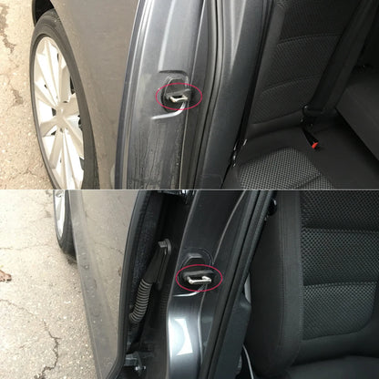 4 Piezas de Amortiguador de Goma para VW, Audi, Skoda y Seat - Buffer de Puerta, Sellador y Reemplazo Antisónico
