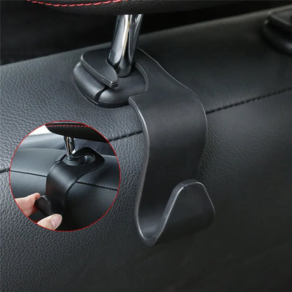 Gancho Universal para Respaldo de Asiento de Coche, Organizador de Interior para Colgar Bolso, Ropa y Más