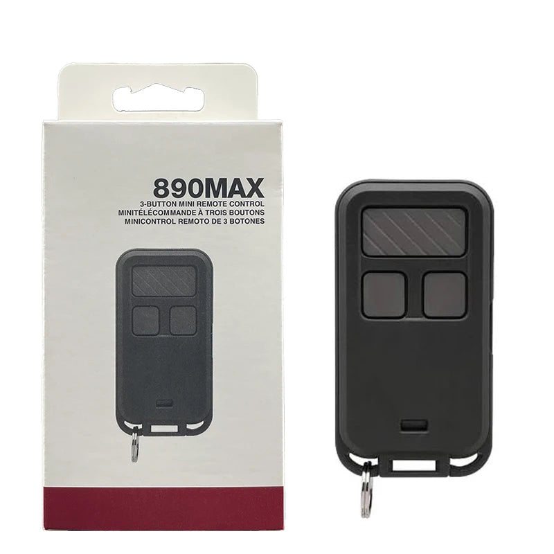 Control Remoto 893MAX para Puertas de Garaje Compatible con 371LM, 372LM, 373LM, 891LM, 893LM, 890MAX, 971LM, 972LM, 973LM, 81LM