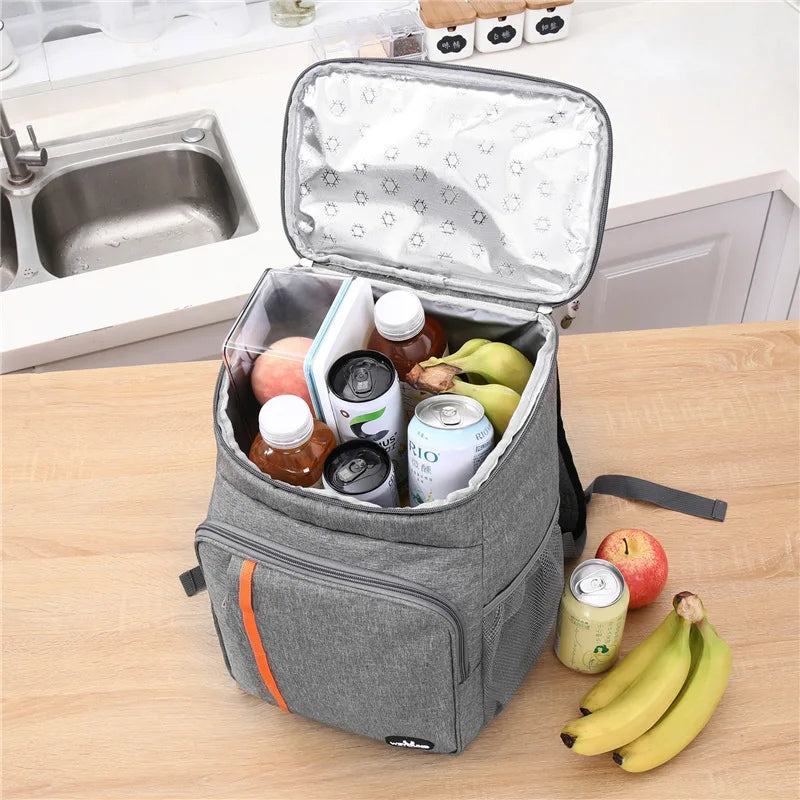 Bolsa Térmica Portátil de 20L: Caja de Alimentos Duradera, Impermeable y Aislada para Picnic y Camping