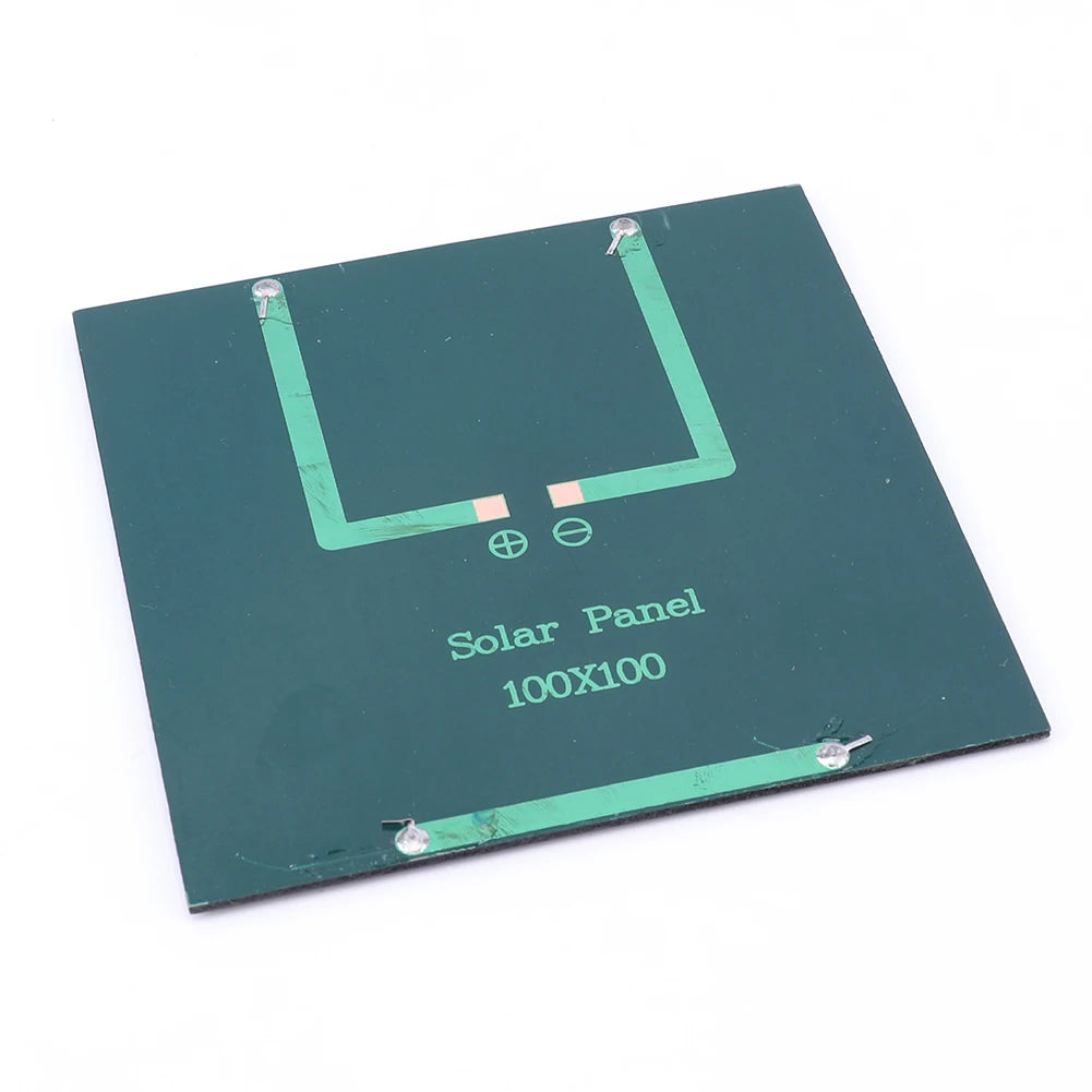 Panel Solar 3W 5V - Cargador Solar Portátil Rápido para Exteriores, Sistema de Celdas Solares DIY