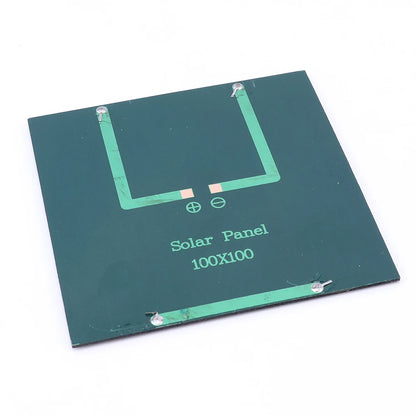 Panel Solar 3W 5V - Cargador Solar Portátil Rápido para Exteriores, Sistema de Celdas Solares DIY