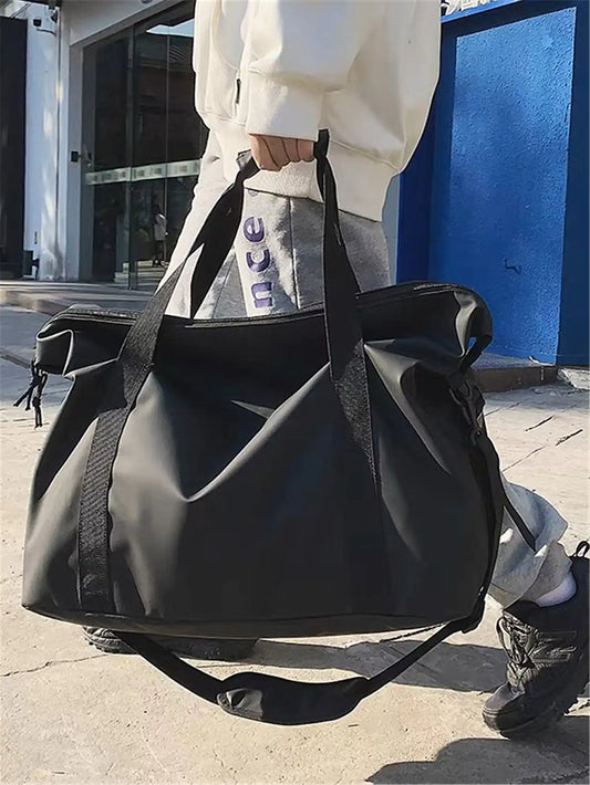 Bolsa de Viaje de Mano con Gran Capacidad, Bolsa Deportiva y de Fitness Ligera, Bolsa Crossbody para Viajes y Almacenaje