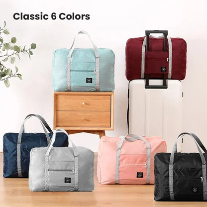 Bolso de Viaje Plegable y de Gran Capacidad: Impermeable y Ligero para Hombres y Mujeres en Vacaciones y Fitness