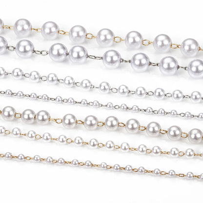 Cadena de Perlas Imitación para Gargantilla