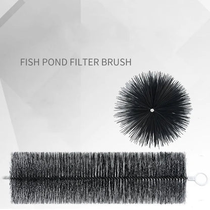 10 Piezas de Cepillos de Filtro para Estanque de Koi: 30/40/50 cm - Herramientas de Limpieza para Acuarios y Filtros de Agua