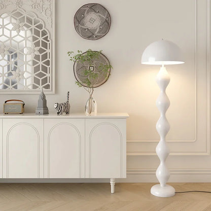 Lámpara de Pie Creativa Macaron en Forma de Seta – Luz LED para Sala, Dormitorio o Mesita de Noche con Cambio de Color