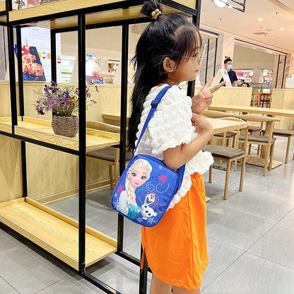 Bolso Infantil de Frozen para Niñas – Crossbody de Elsa con Diseño de Princesa, Ideal para Teléfono y Regalos