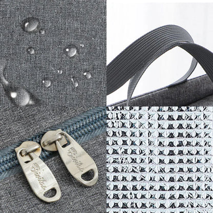 Bolsa Térmica Multifuncional de Gran Capacidad | Bolsa Térmica Impermeable Oxford con Cierre para Mujeres | Bolsa de Almuerzo, Picnic y Comida