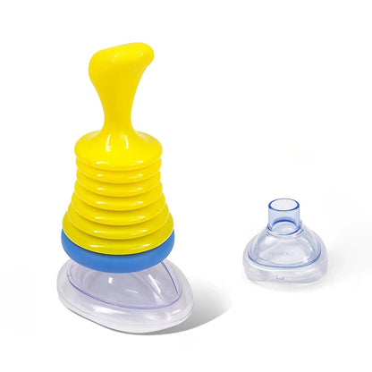 Kit de Primeros Auxilios para Asfixia para Adultos y Niños, Dispositivo de Rescate para Asfixia en el Hogar, Kit de Rescate de 2 Tamaños, 4 Unids/Set