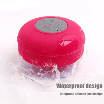 Mini Bocina Bluetooth Portátil Impermeable con Ventosa y Micrófono Integrado | Altavoz para Teléfono y Ducha, Regalo Ideal