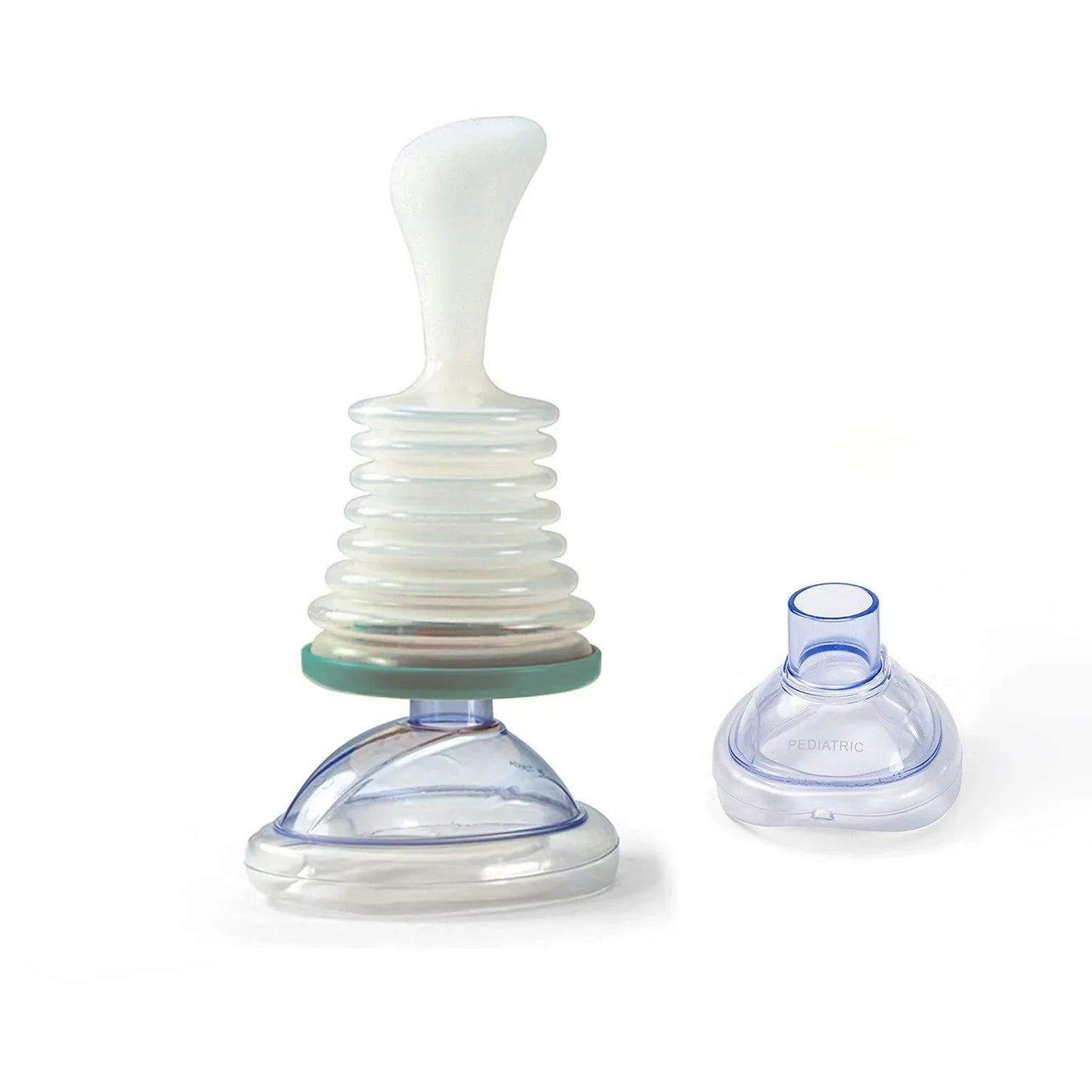 Kit de Primeros Auxilios para Asfixia para Adultos y Niños, Dispositivo de Rescate para Asfixia en el Hogar, Kit de Rescate de 2 Tamaños, 4 Unids/Set