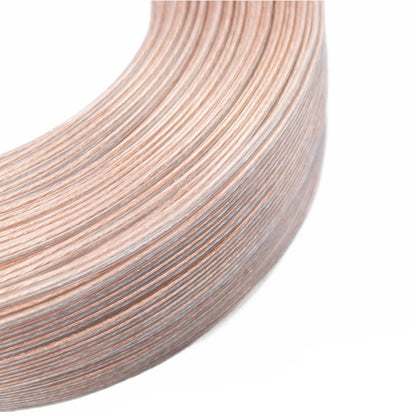 Cable Eléctrico Transparente 2 Pines UL2468, 30AWG - 16AWG, PVC, para Altavoces, Auriculares, Tiras LED y Extensión de Lámpara, 1/5/50M