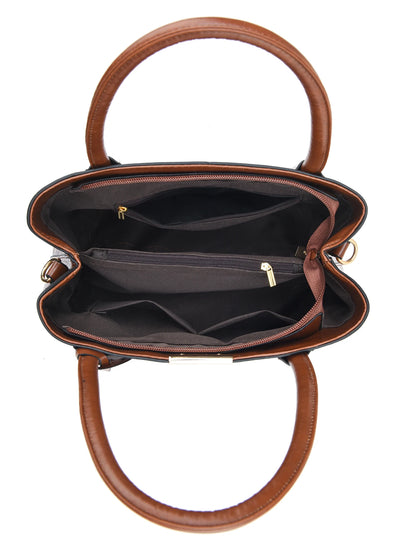 Bolsos de Mano Retro de Color Sólido para Mujer, Elegante Bolso Crossbody de Cuero PU, Bolsos de Oficina y Trabajo de Moda