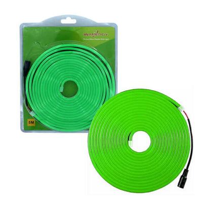 Tira Neón Flex 5 Mts + Eliminador de corriente