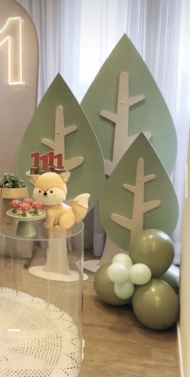 Pack de 2 piezas Árbol Decorativo en MDF o Triplay 1.44 x 67.7 cm | Varios Grosores | Ideal para Eventos, Escuelas, Recámaras | Personalizable